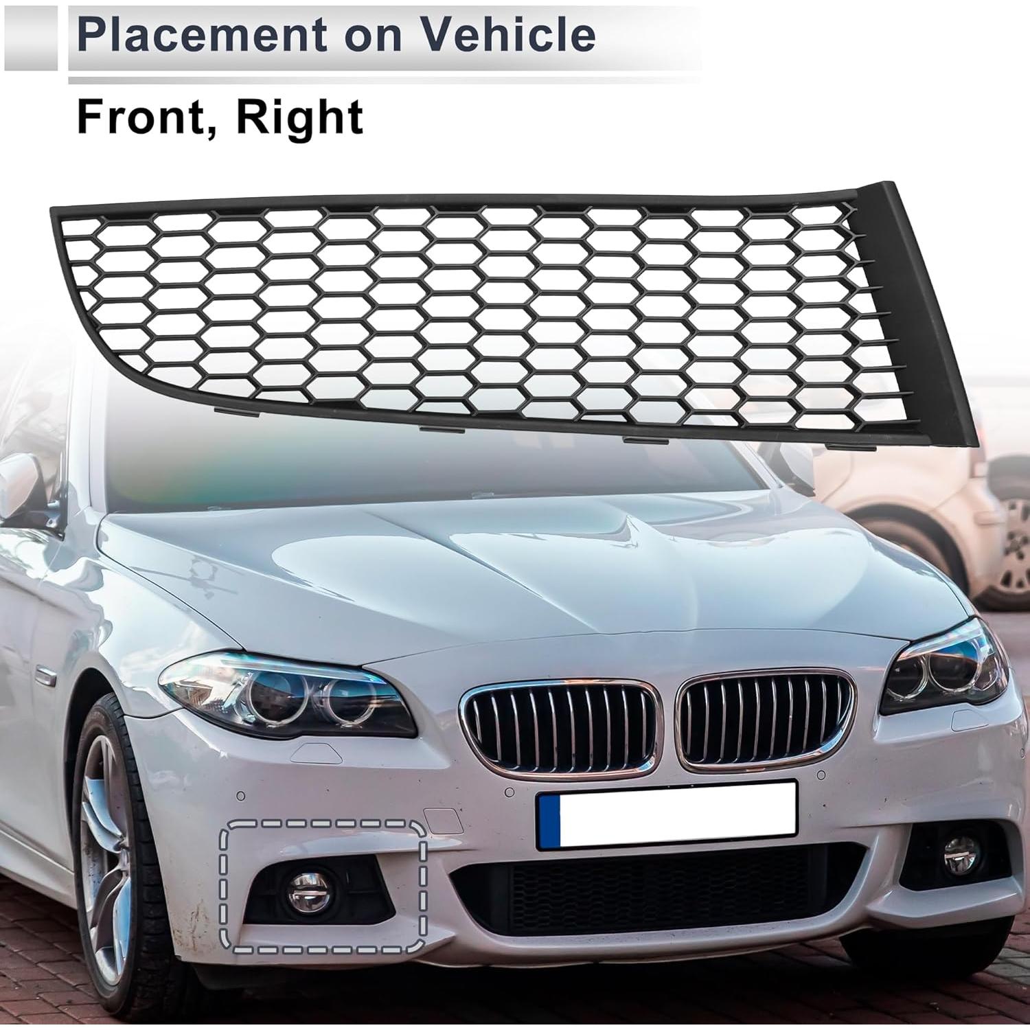 Cubierta de Luz de Niebla Frontal HOPESPANNER para BMW 740i 2011-2015