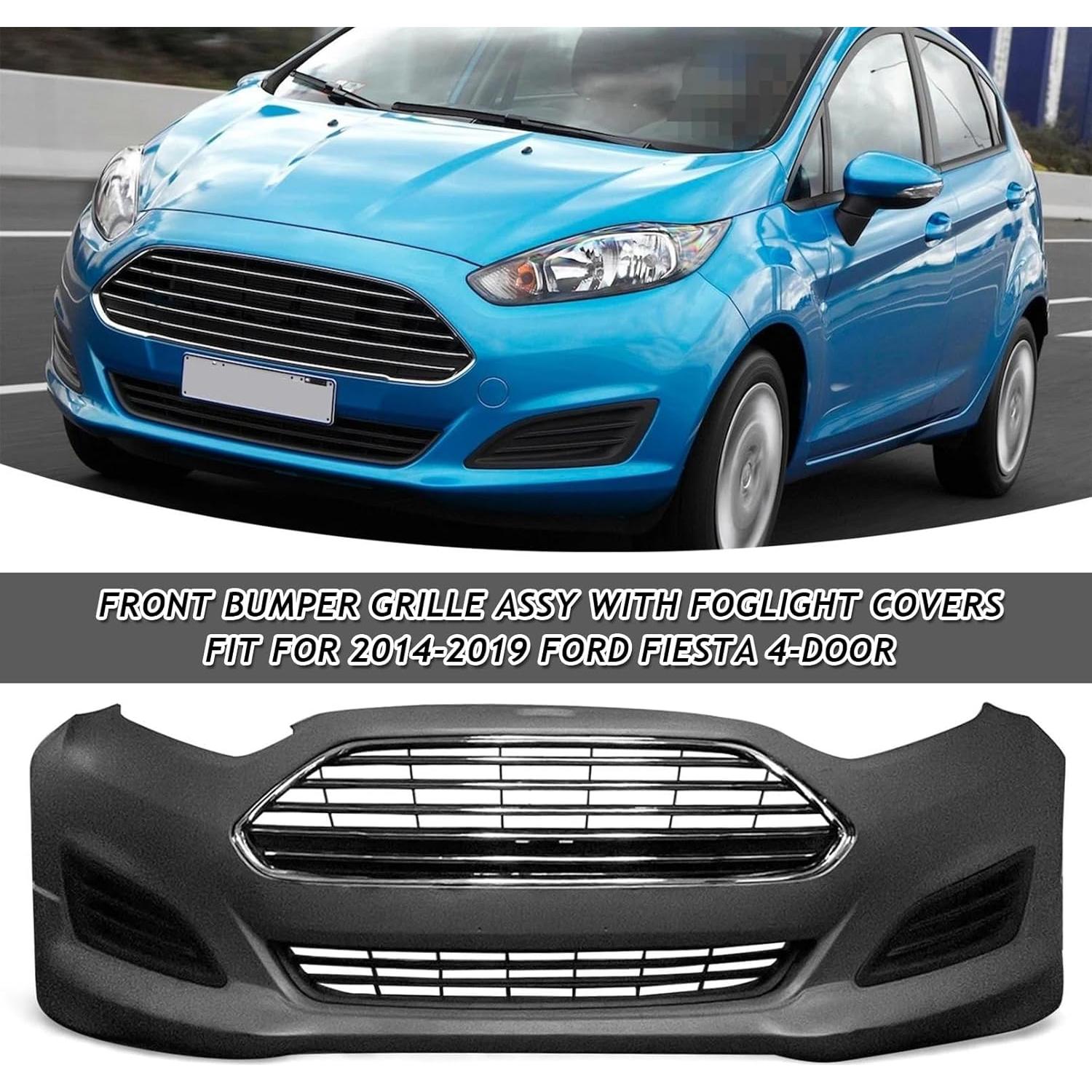 Cubierta Parachoques Frontal HAPSO para Ford Fiesta 2014-2019
