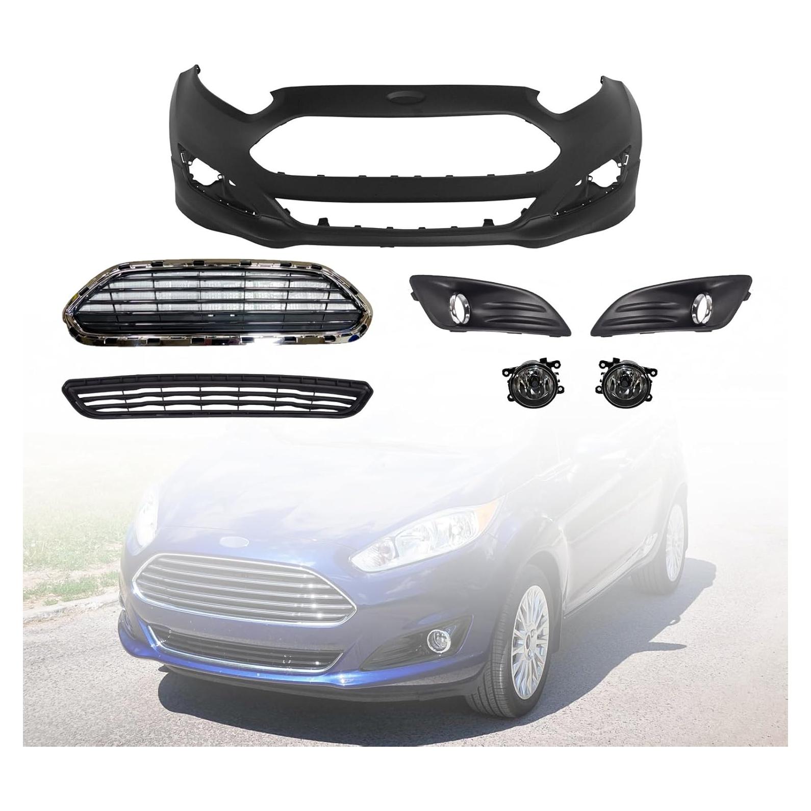 Juego de Cubierta de Parachoques Frontal Ford Fiesta 2014-2019