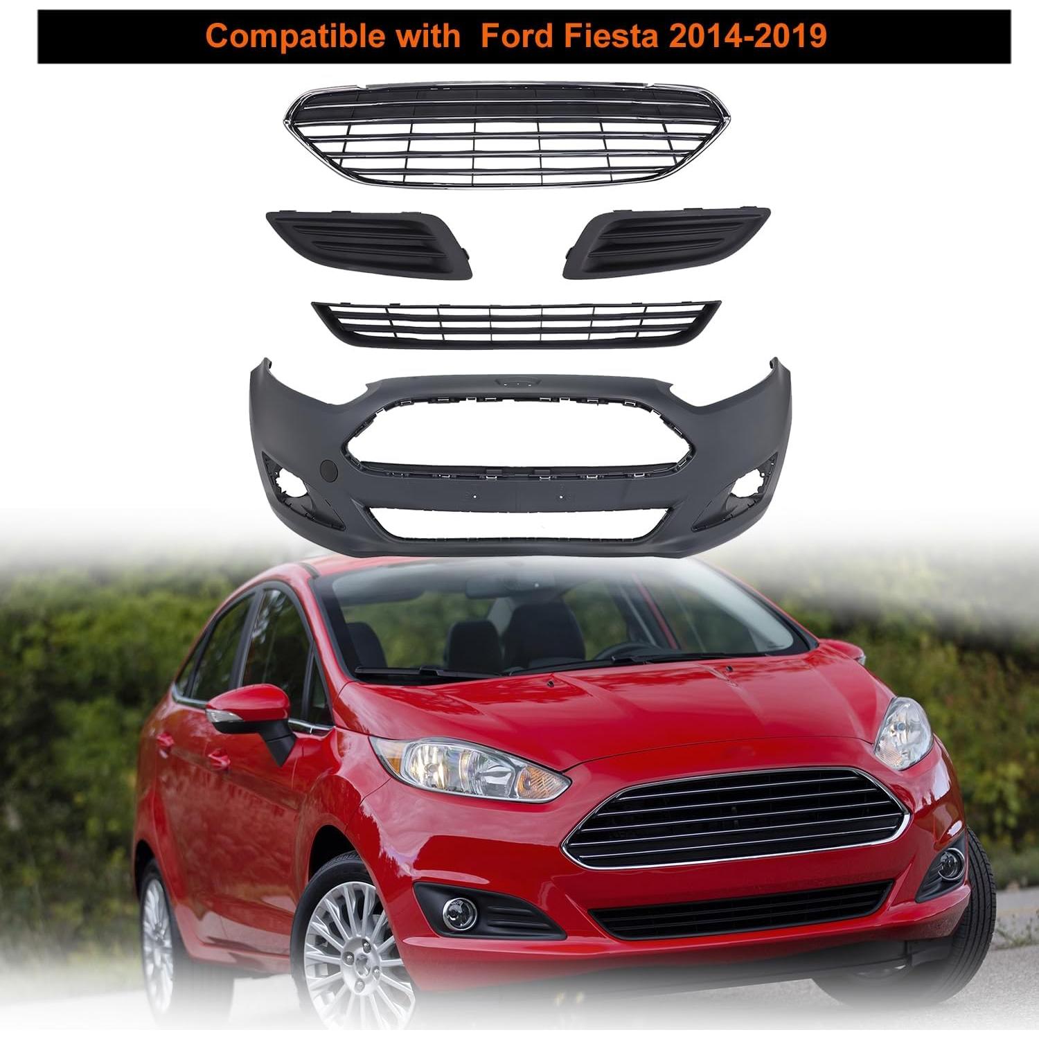 Cubierta de Parachoques Delantero FIRSTLIKE para Ford Fiesta 2014-2019