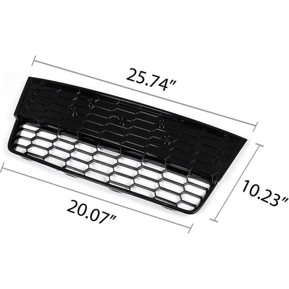 Rejilla Inferior PIT66 para Ford Focus 2012-2014 Modelos S y SE