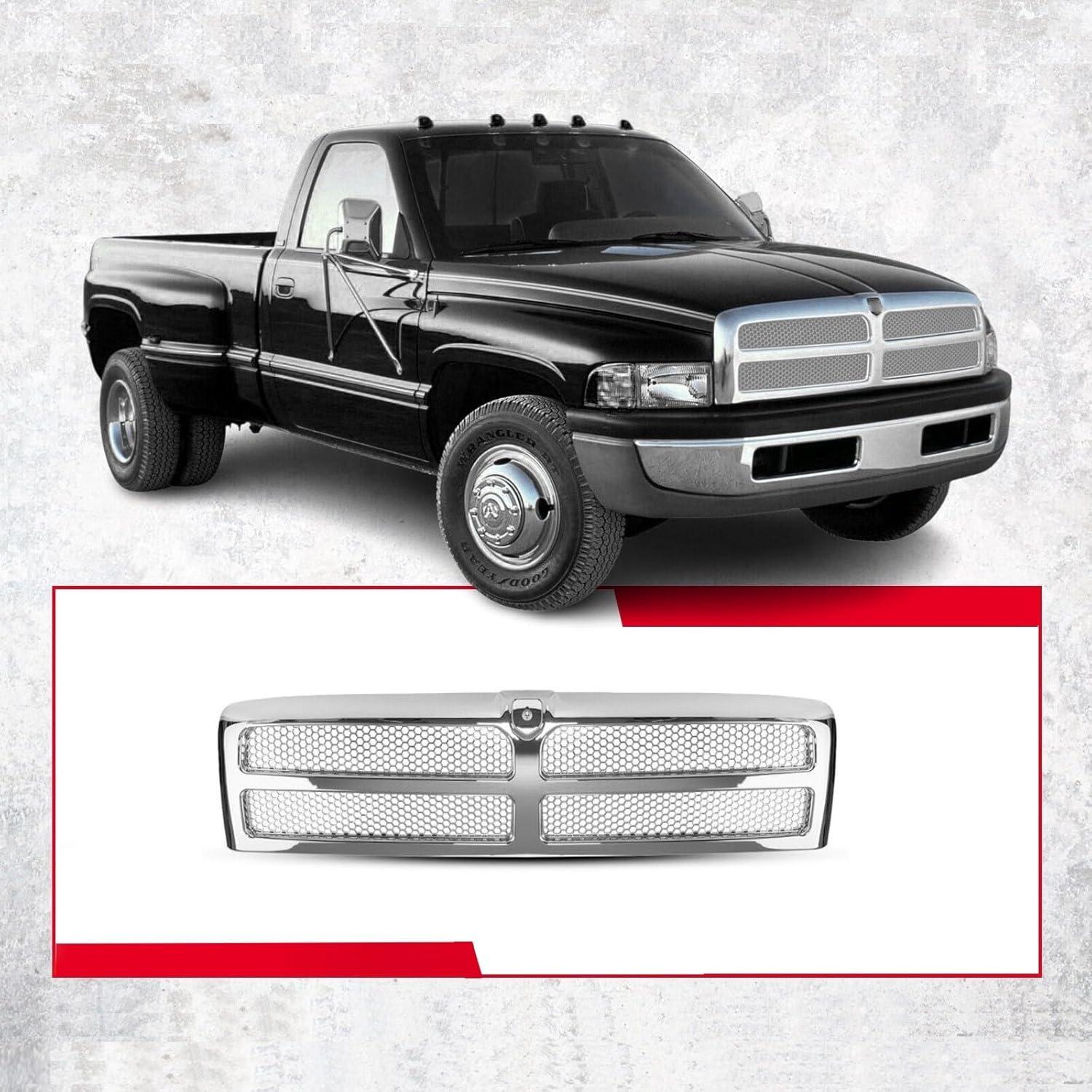 Rejilla Delantera Cromada para Dodge Ram 1994-2002