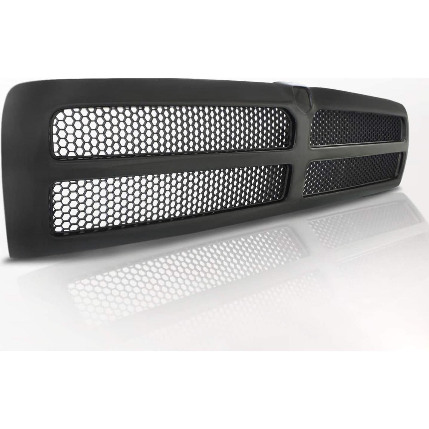 Parrilla Frontal Dodge Ram 1500 1994-2002 EzMech Negra