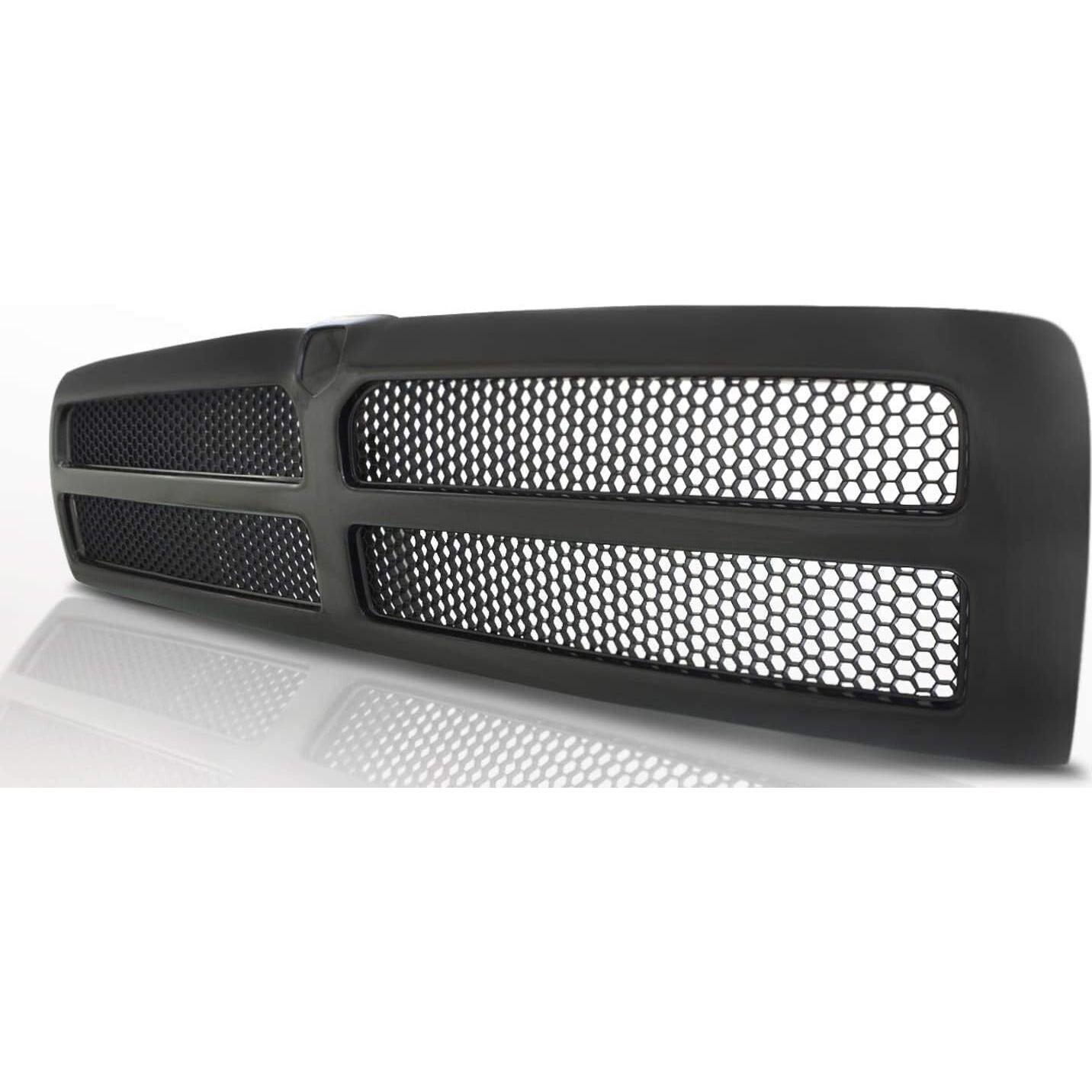 Parrilla Frontal Dodge Ram 1500 1994-2002 EzMech Negra