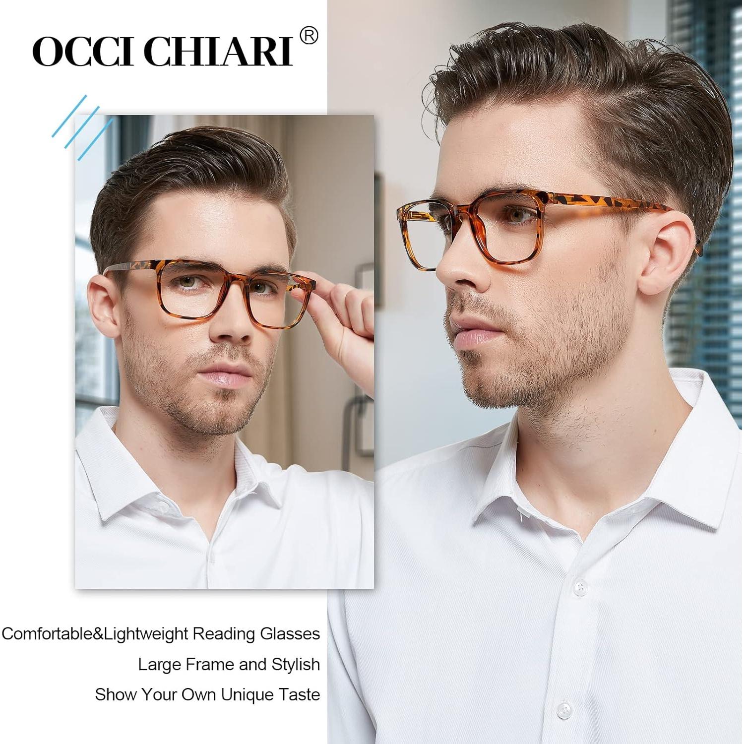 Gafas de Lectura OCCI CHIARI 6.0x Anchas para Hombres