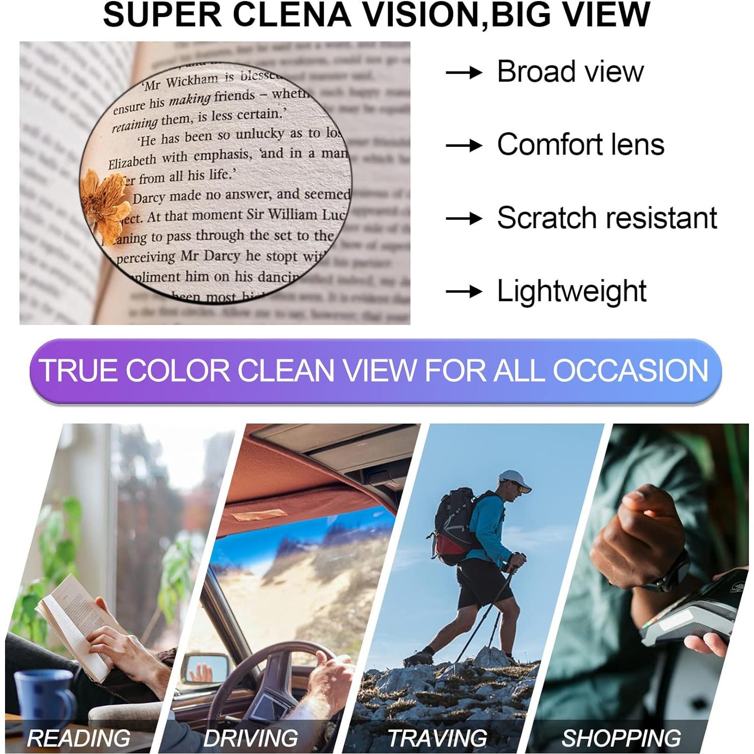 Gafas de Lectura OCCI CHIARI 6.0x Anchas para Hombres