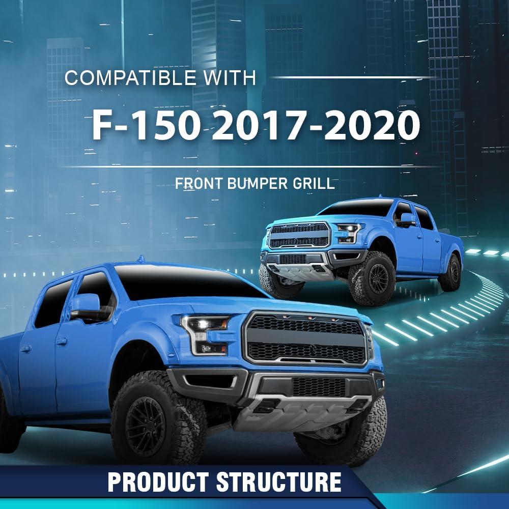 Parrilla Frontal PIT66 para Ford F150 Raptor 2017-2020