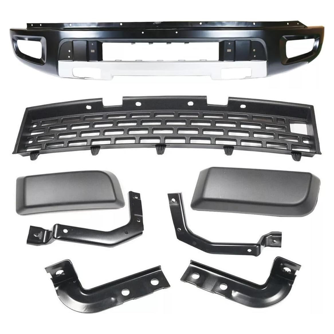 Kit de Rejilla Inferior Parachoques Frontal JKYH para Ford F150 SVT Raptor 2010-2014