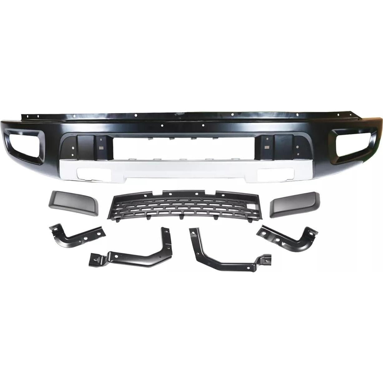 Kit de Rejilla Inferior Parachoques Frontal JKYH para Ford F150 SVT Raptor 2010-2014