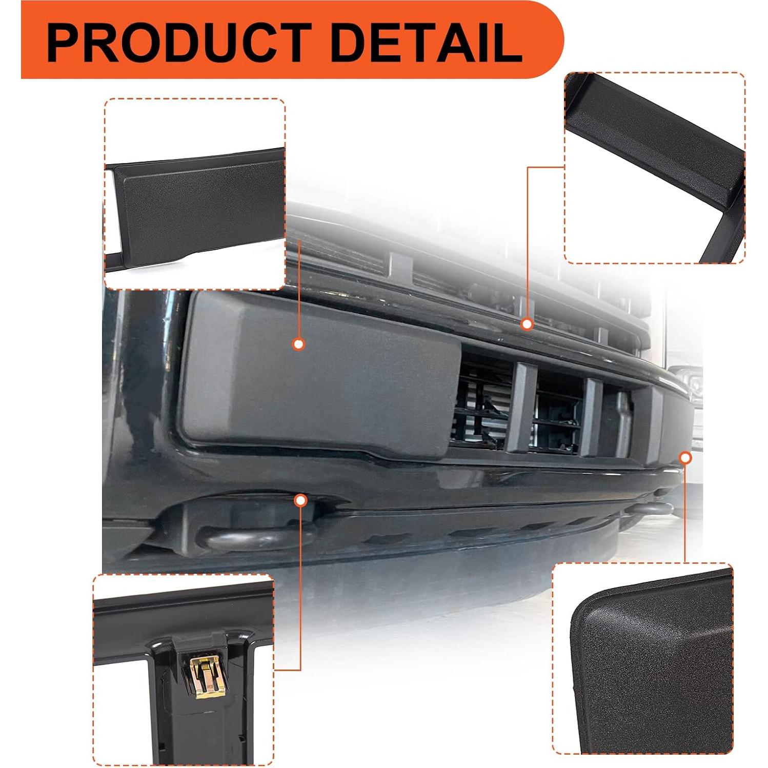 Rejilla Inferior ECOTRIC para Ford F-150 2015-2017 Negro