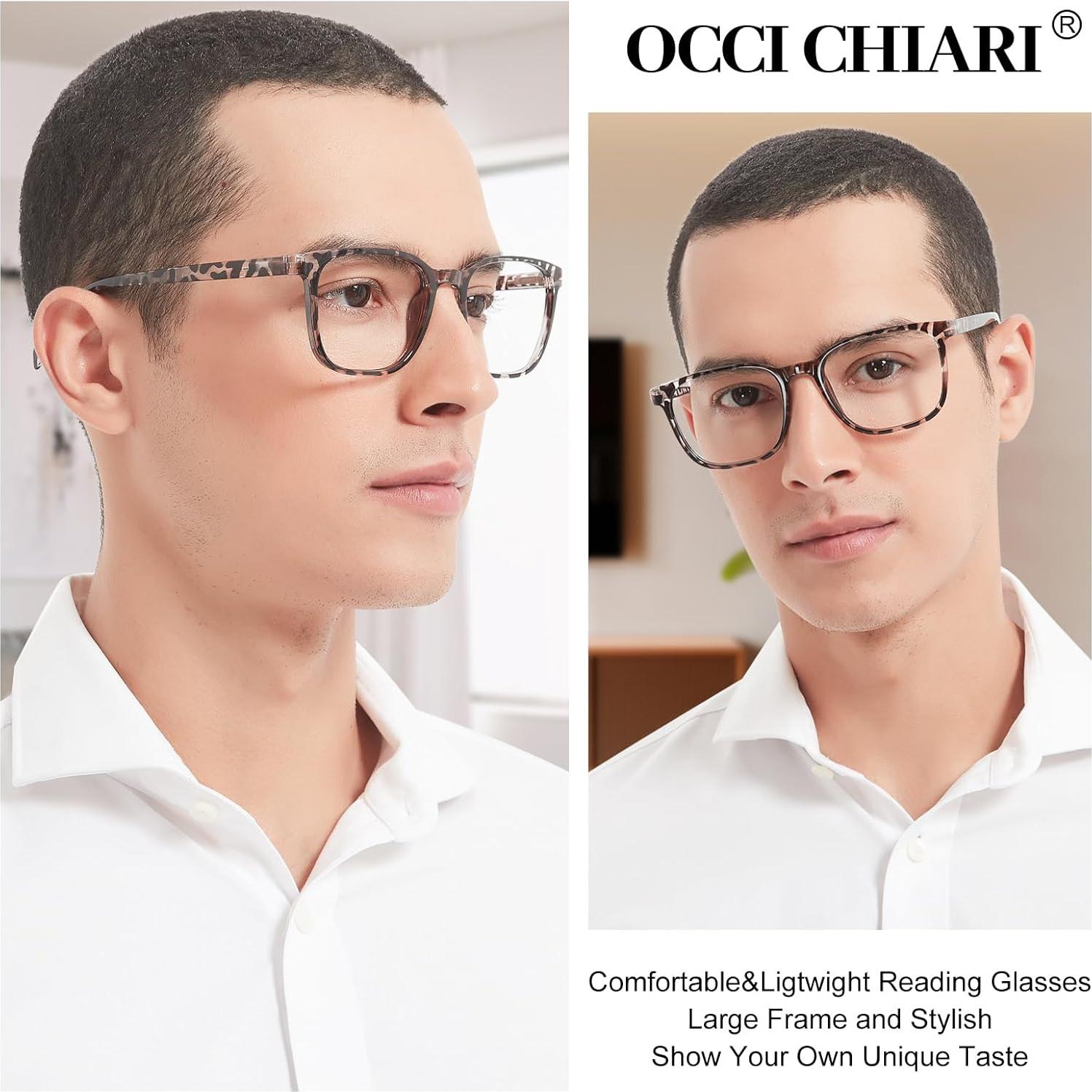 Gafas de Lectura OCCI CHIARI 4.0x Anchas para Hombres