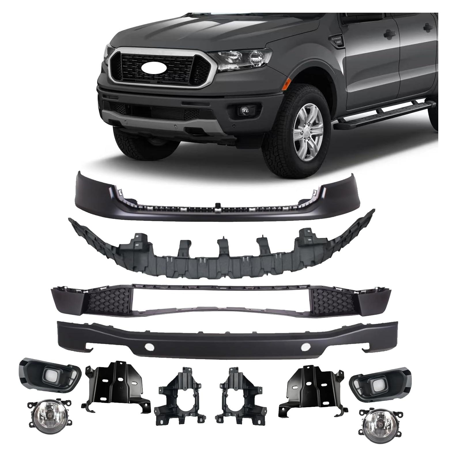 Parachoques Superior JX RACING para Ford Ranger 2019-2023