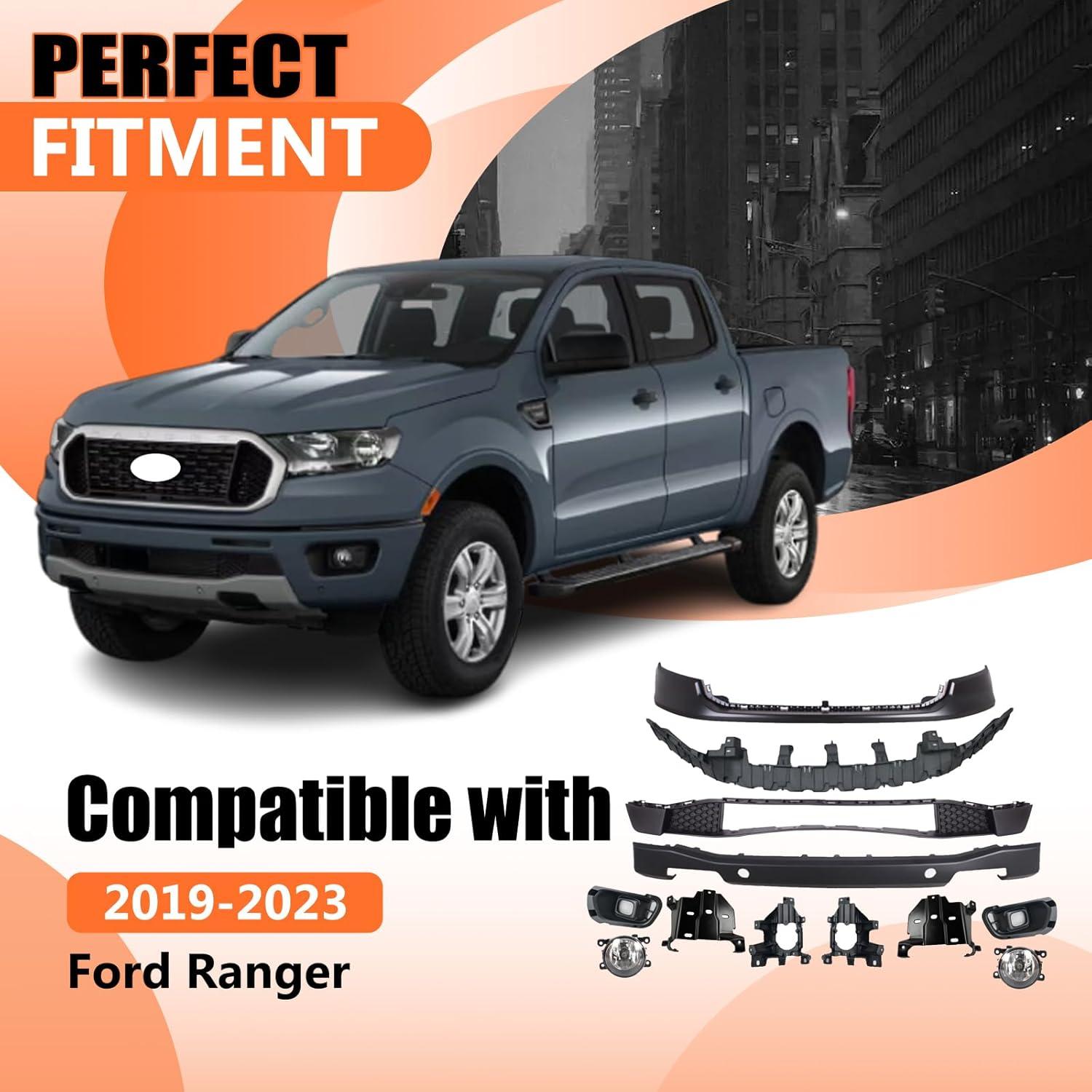 Parachoques Superior JX RACING para Ford Ranger 2019-2023