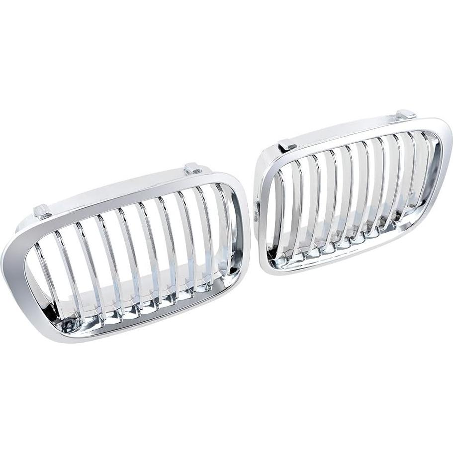 Parrillas de Riñón Cromadas AutoXcessori para BMW E46 320i-330i