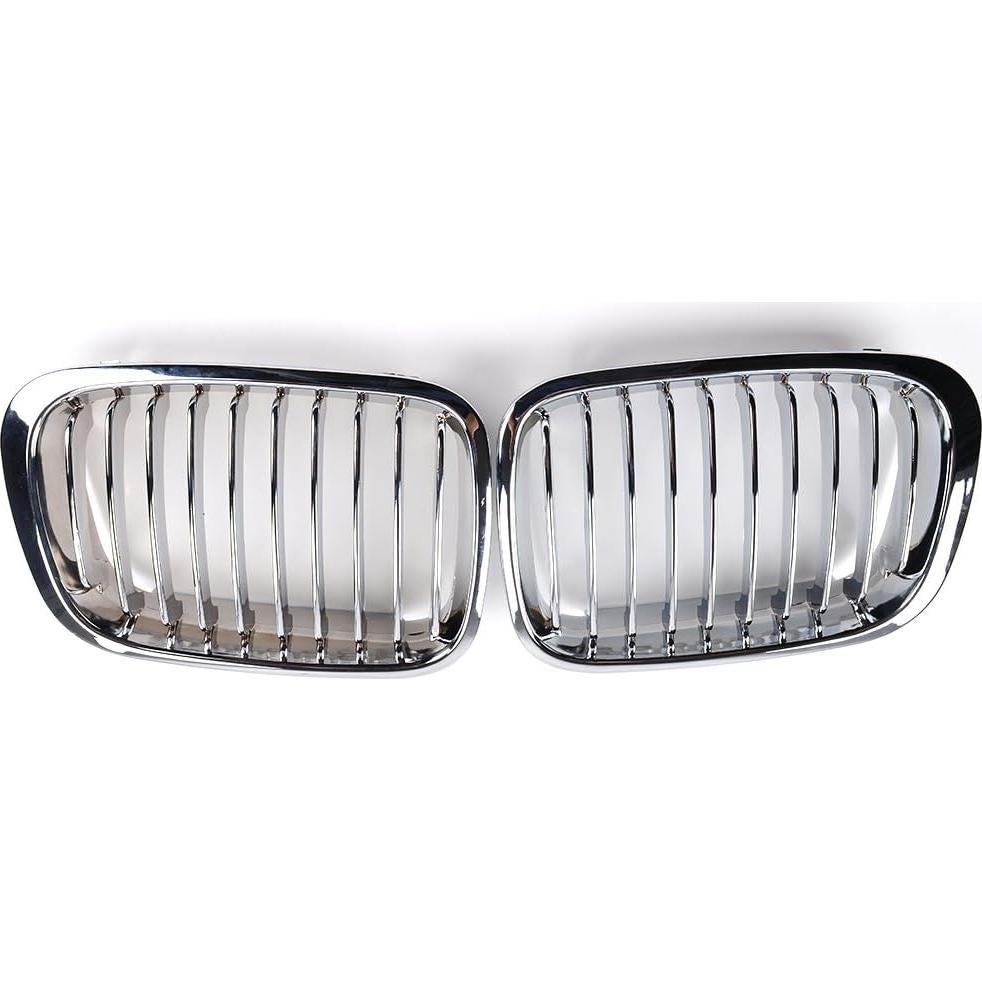 Parrillas de Riñón Cromadas AutoXcessori para BMW E46 320i-330i