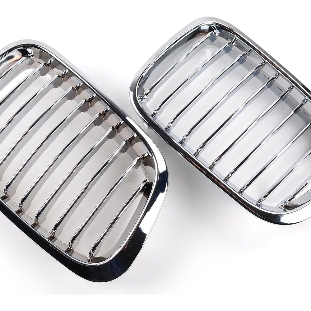 Parrillas de Riñón Cromadas AutoXcessori para BMW E46 320i-330i