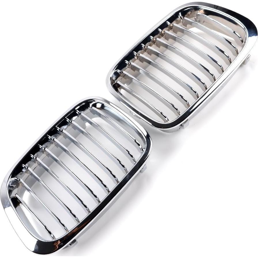 Parrillas de Riñón Cromadas AutoXcessori para BMW E46 320i-330i