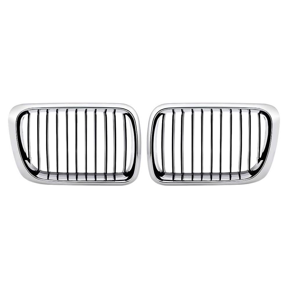 Parrilla Delantera BMW E36 3 Series 1997-1999 Negro Cromo