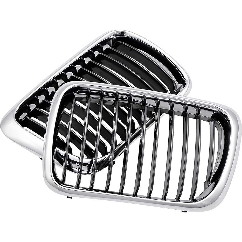 Parrilla Delantera BMW E36 3 Series 1997-1999 Negro Cromo