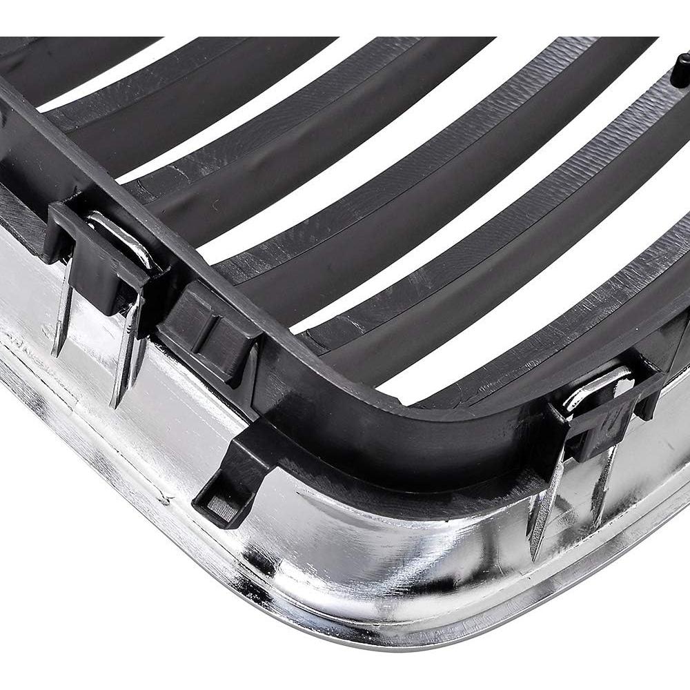 Rejilla delantera BMW E36 3-Series 1997-1999 Cromada Negra
