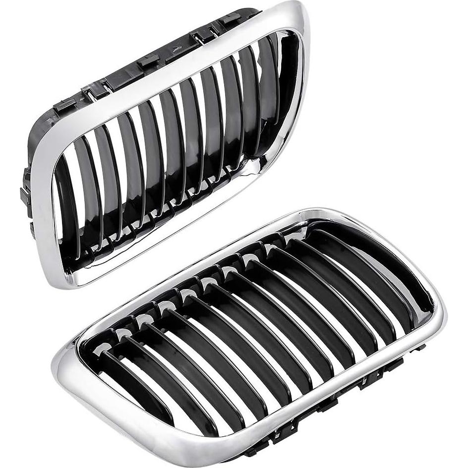 Rejilla delantera BMW E36 3-Series 1997-1999 Cromada Negra