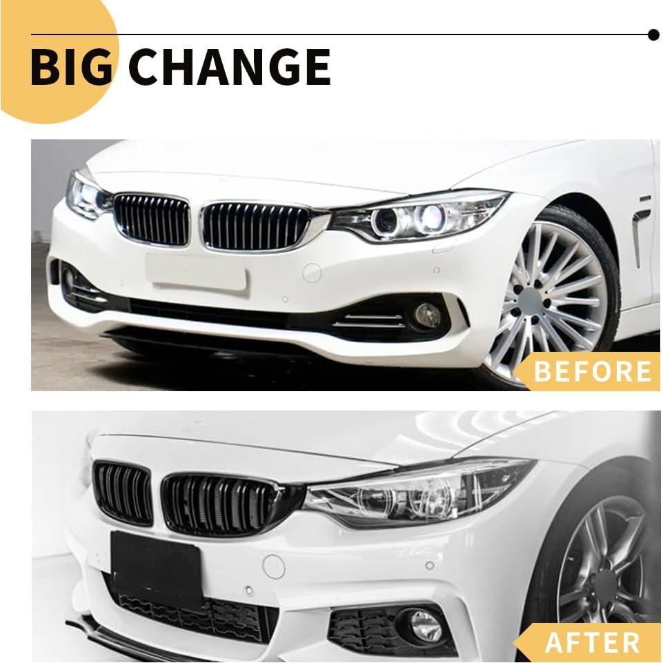 Rejilla Frontal MAXDOM para BMW Serie 4 F32 F33 F36 2014-2020