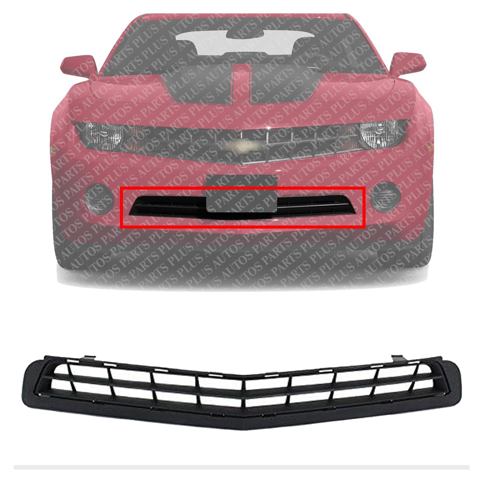 Rejilla Parachoques Delantero Chevrolet Camaro 2010-2013 Negro
