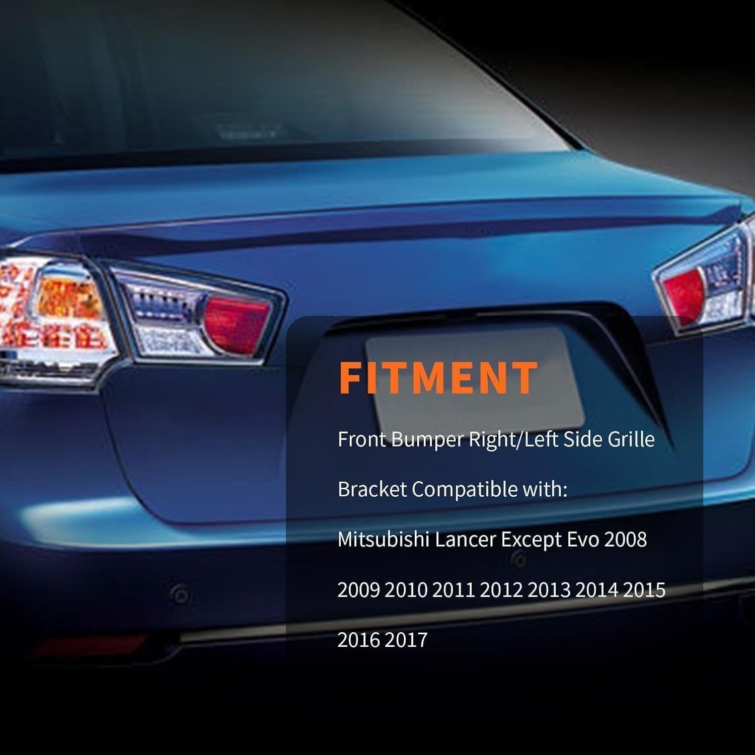 Soporte de Rejilla Lateral Delantera Aspaton para Lancer 2008-2017