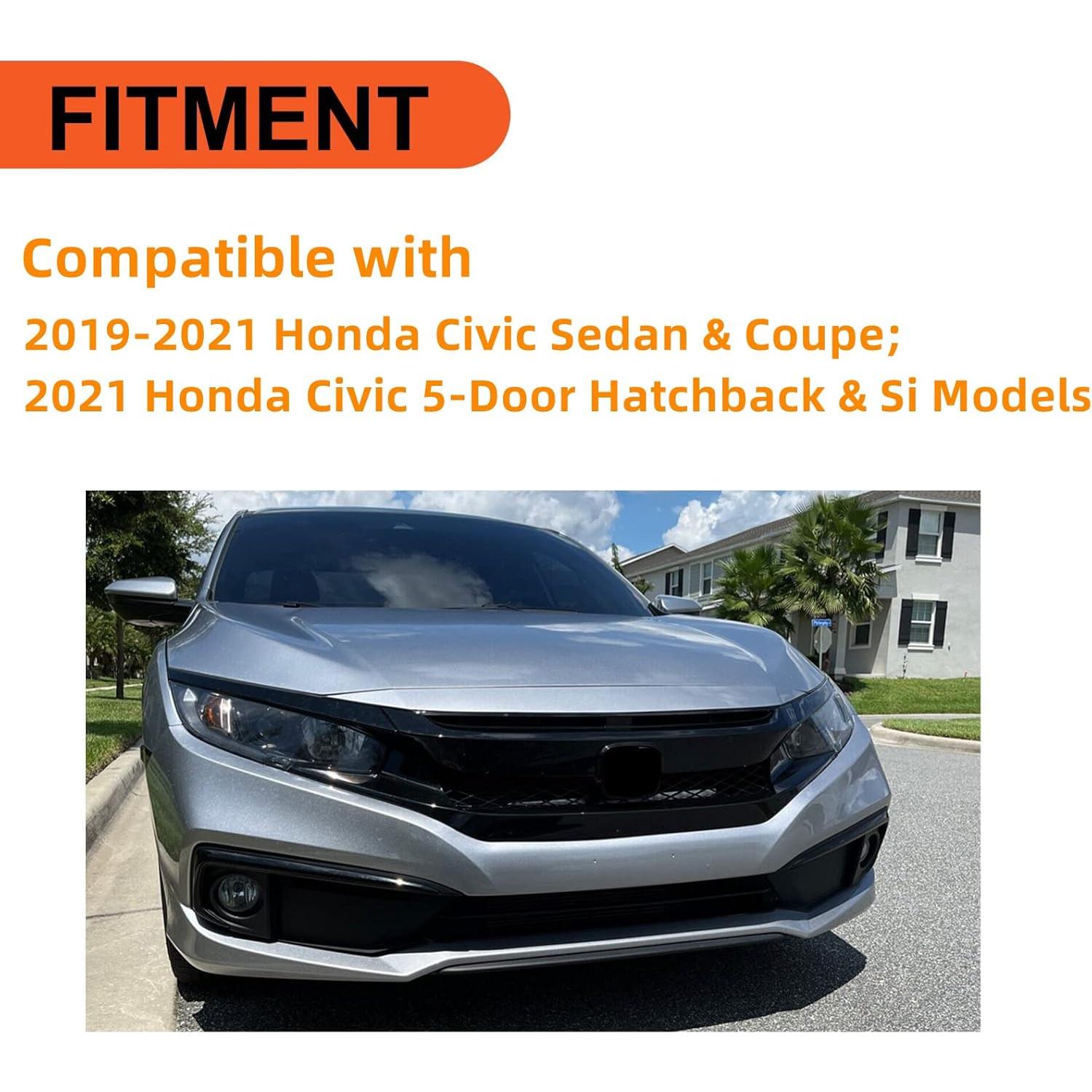 Rejilla Parachoques Frontal ECOTRIC Honda Civic 2019-2021