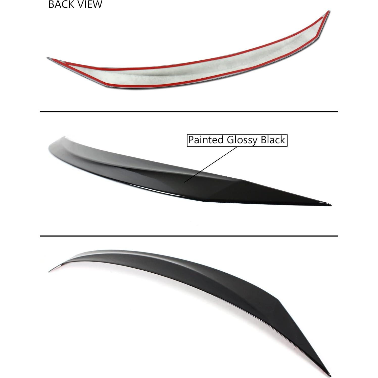 Rejilla delantera RS negra brillante + cubierta parachoques Honda Civic 2016-2021