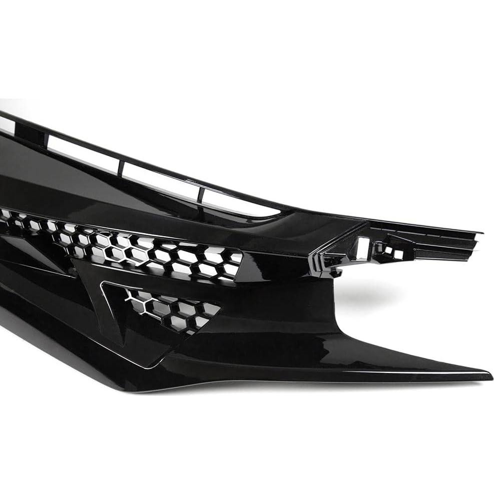 Parachoques Delantero PIT66 para Honda Civic 2016-2018 Negro