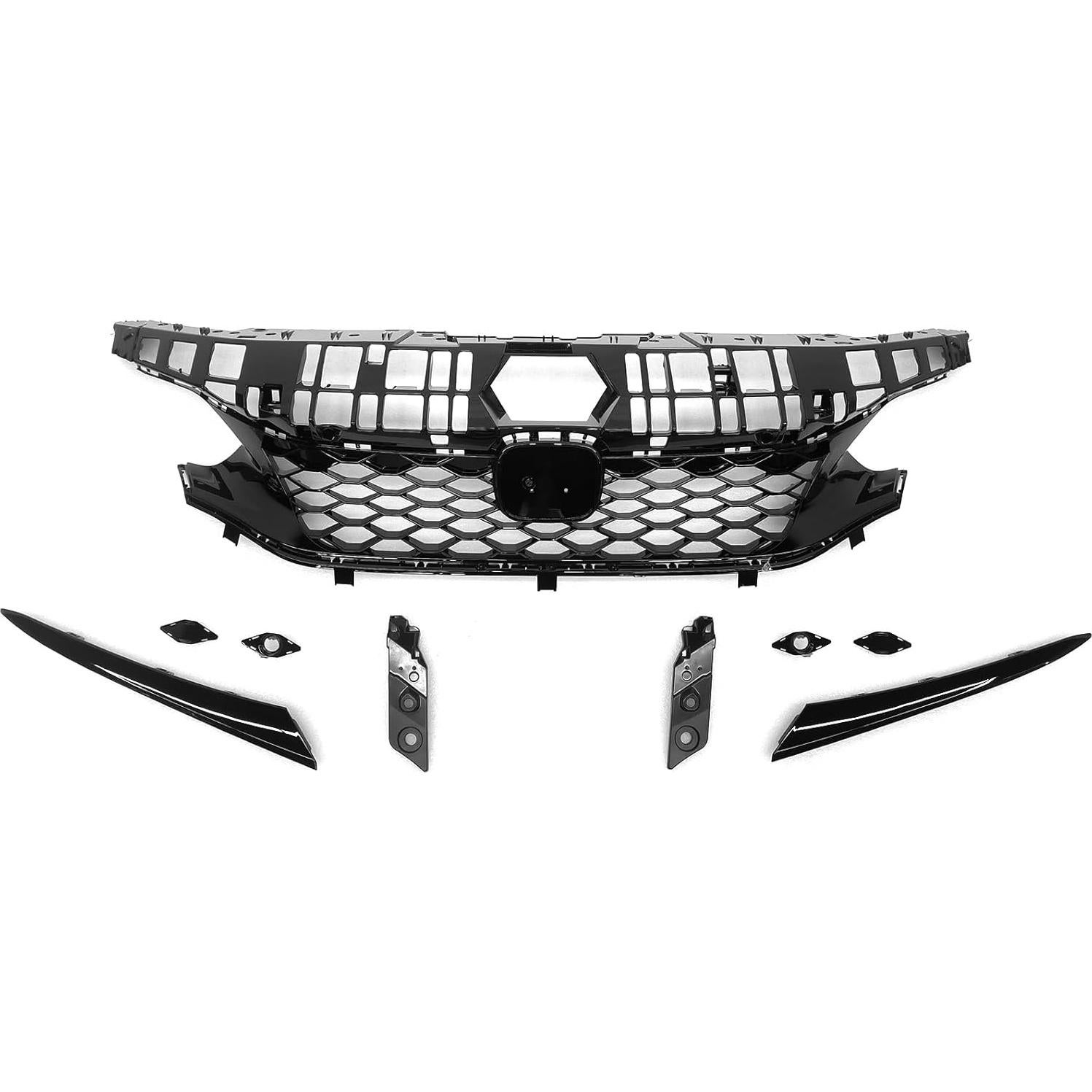 Parrilla Frontal Tipo-R HAPSO para Honda Civic 2022-2024