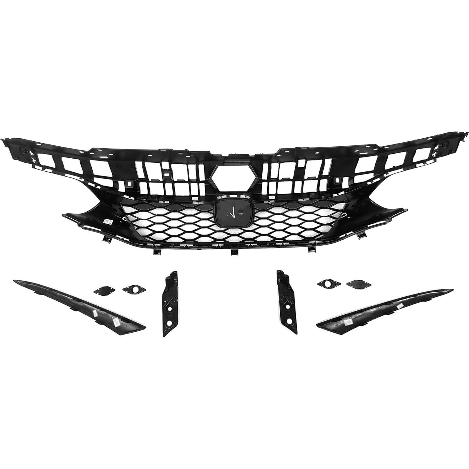 Parrilla Frontal Tipo-R HAPSO para Honda Civic 2022-2024