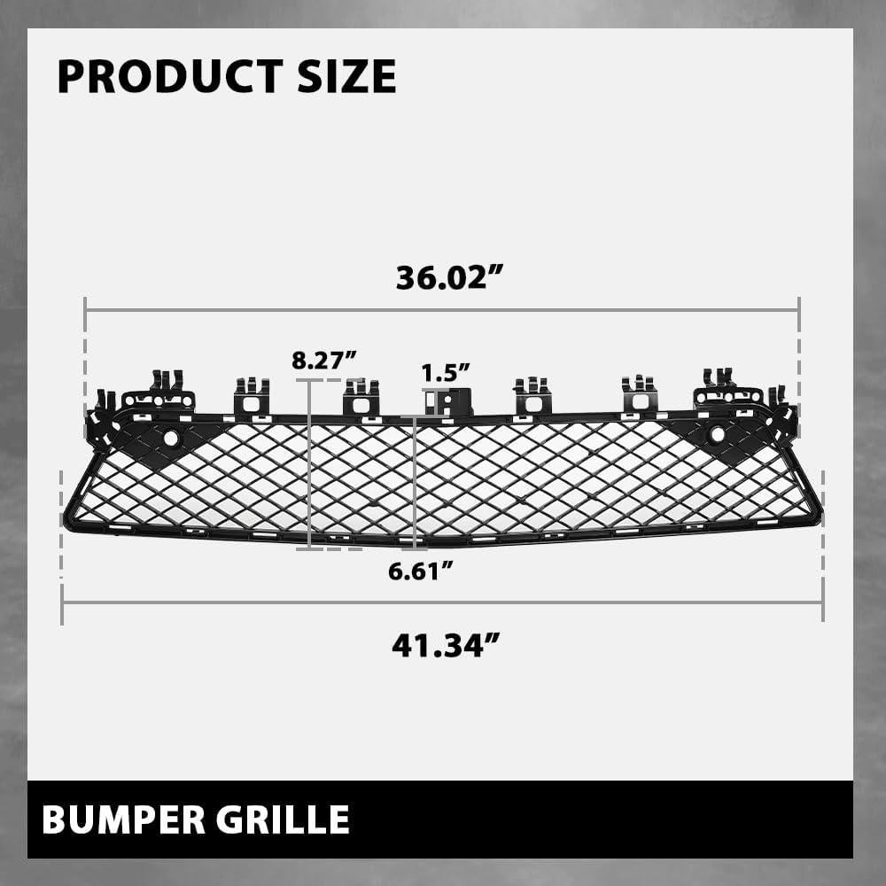Parrilla Parachoques Delantero ALLGOOD Benz C250 C300 C350 2012-2015
