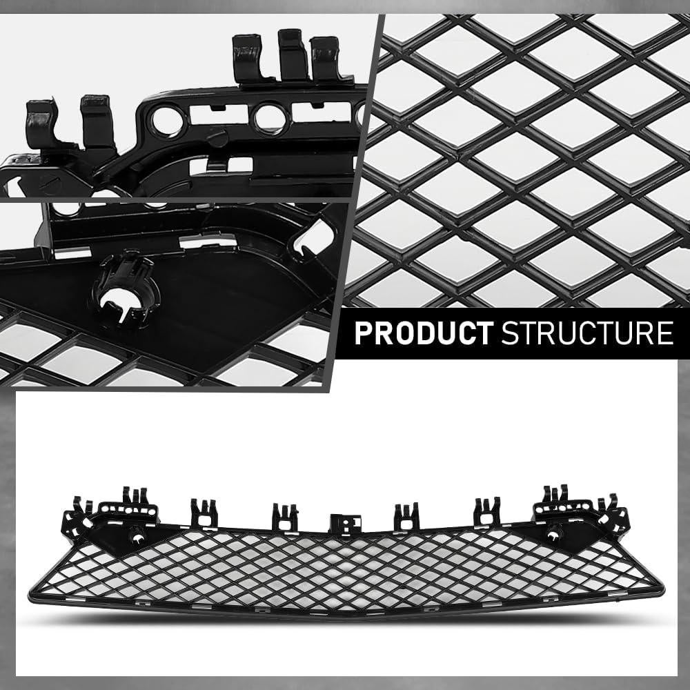 Parrilla Parachoques Delantero ALLGOOD Benz C250 C300 C350 2012-2015