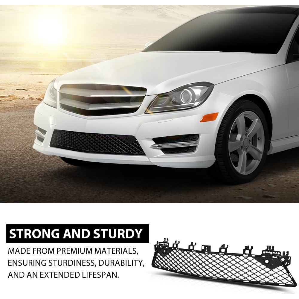 Parrilla Parachoques Delantero ALLGOOD Benz C250 C300 C350 2012-2015