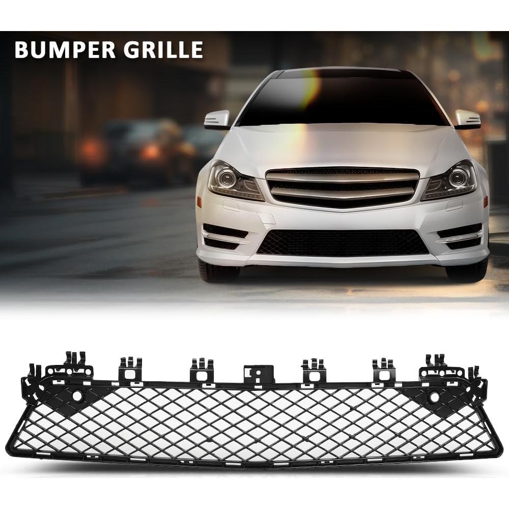 Parrilla Parachoques Delantero ALLGOOD Benz C250 C300 C350 2012-2015