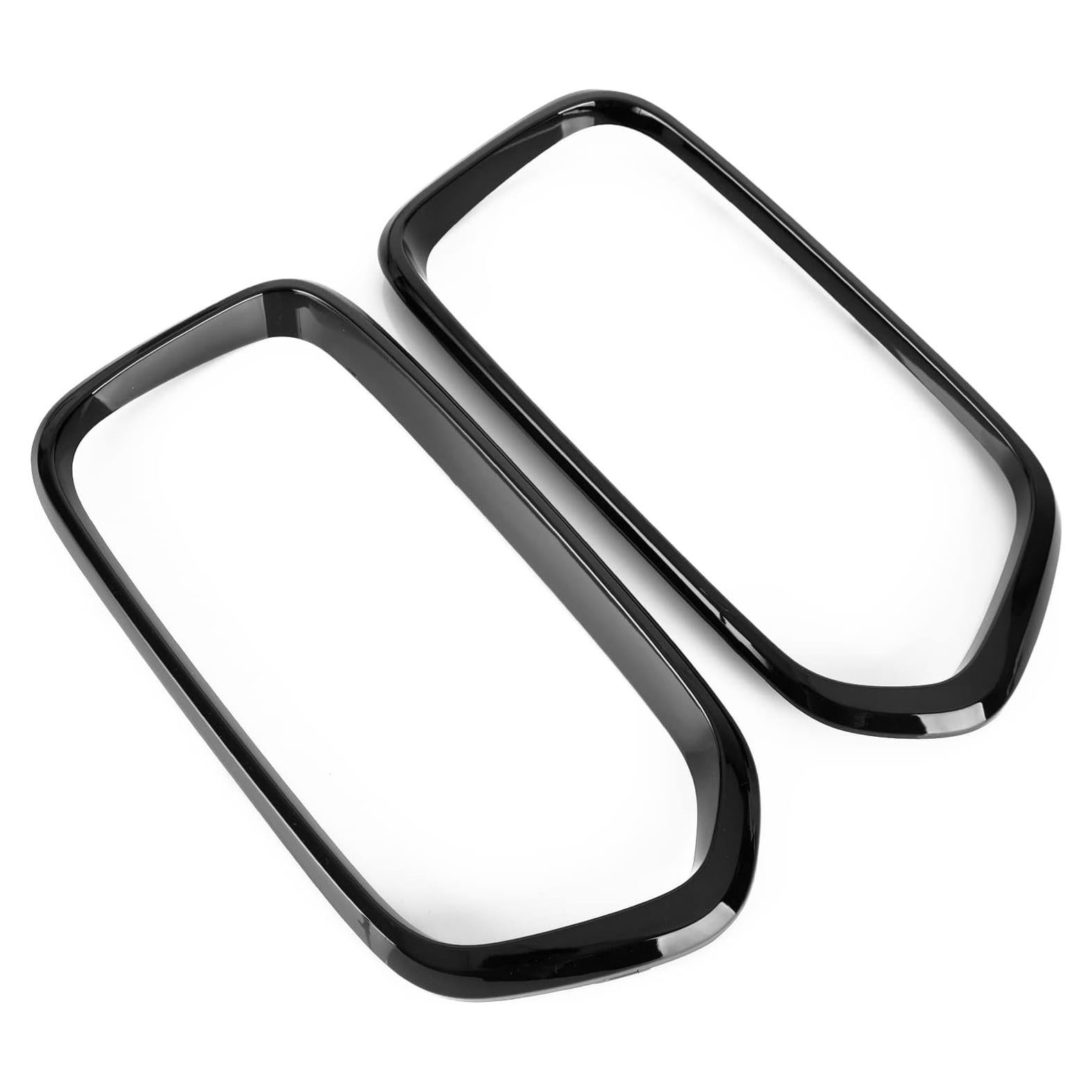 Cubierta de Marco de Parrilla Frontal Topteng para BMW X2 F39 2018-2021