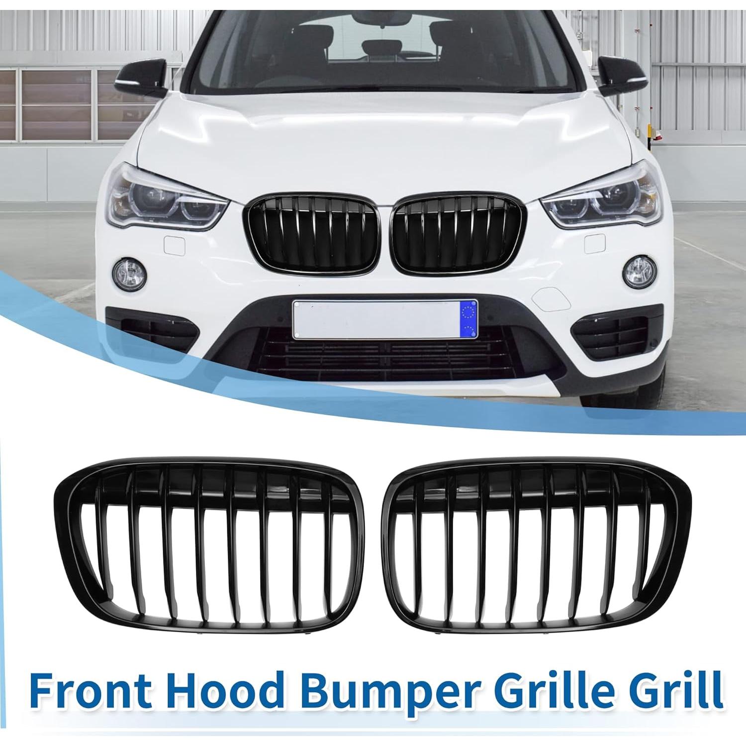 Parrilla de Parachoques Delantero X AUTOHAUX para BMW X1 F48 16-22