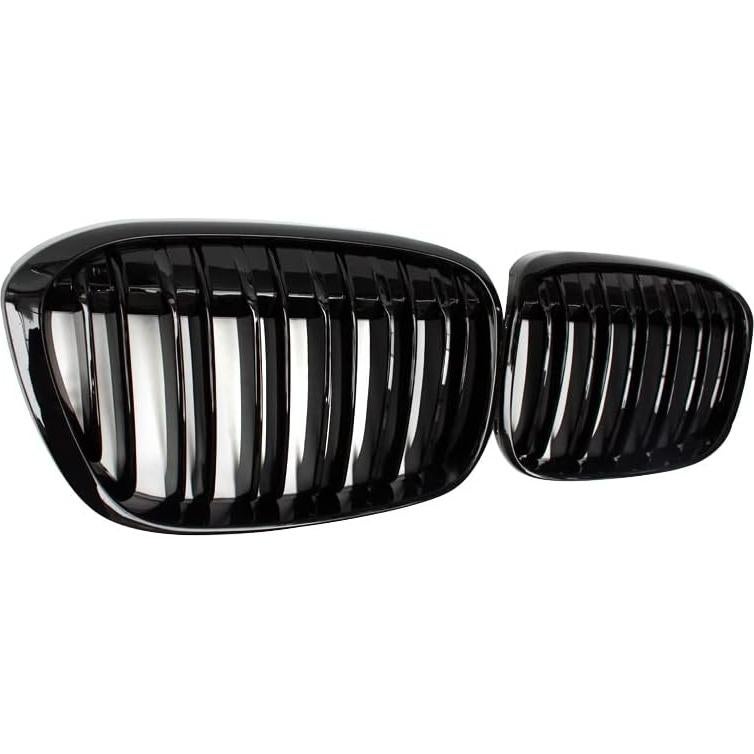 Rejilla Frontal BMW X1 F48 2016-2019 SINSOCJ Negro Brillante