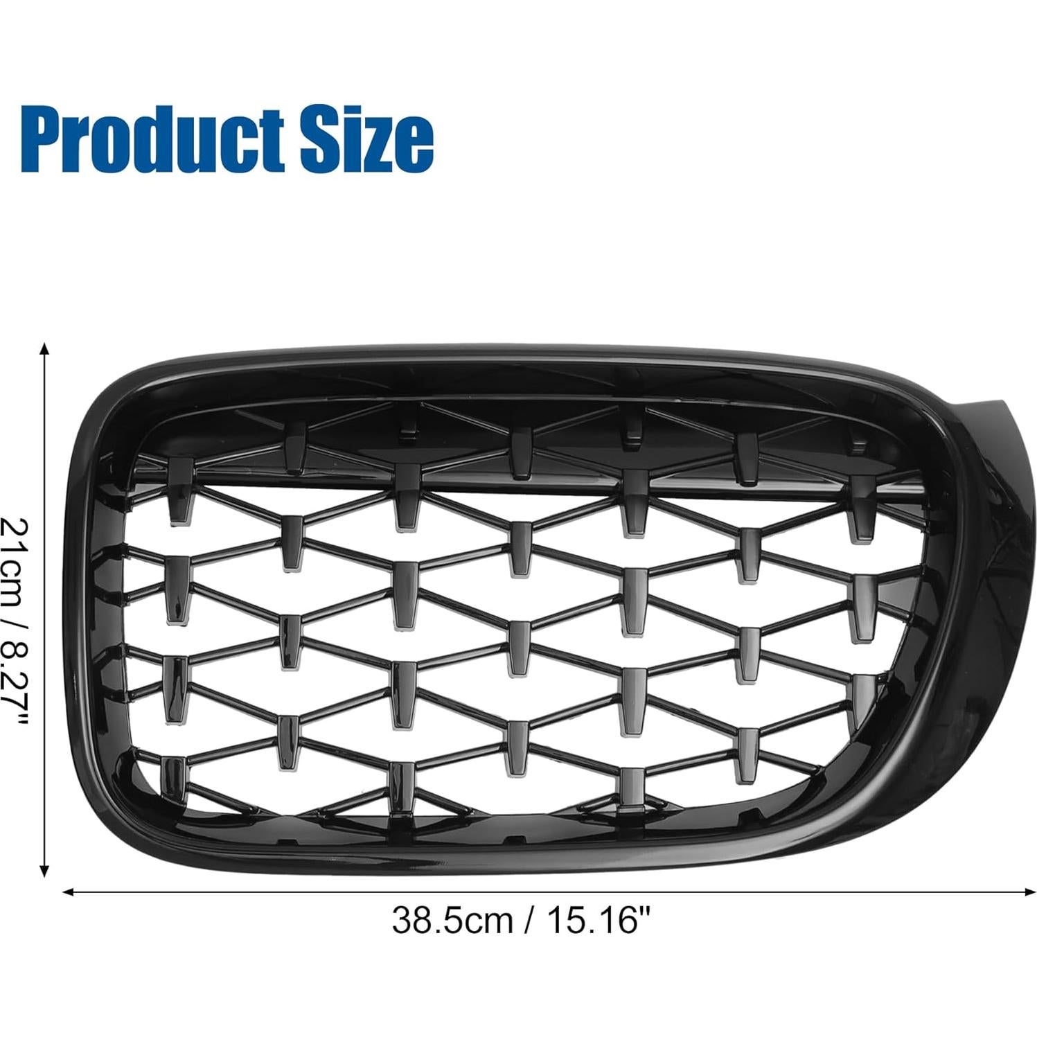 Parrilla del Parachoques Frontal BMW X3 F25 2014-2017 Negro