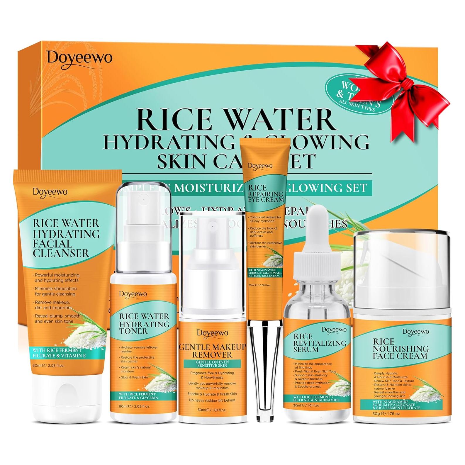 Set de Cuidado de la Piel DOYEEWO Hidratante y Antienvejecimiento