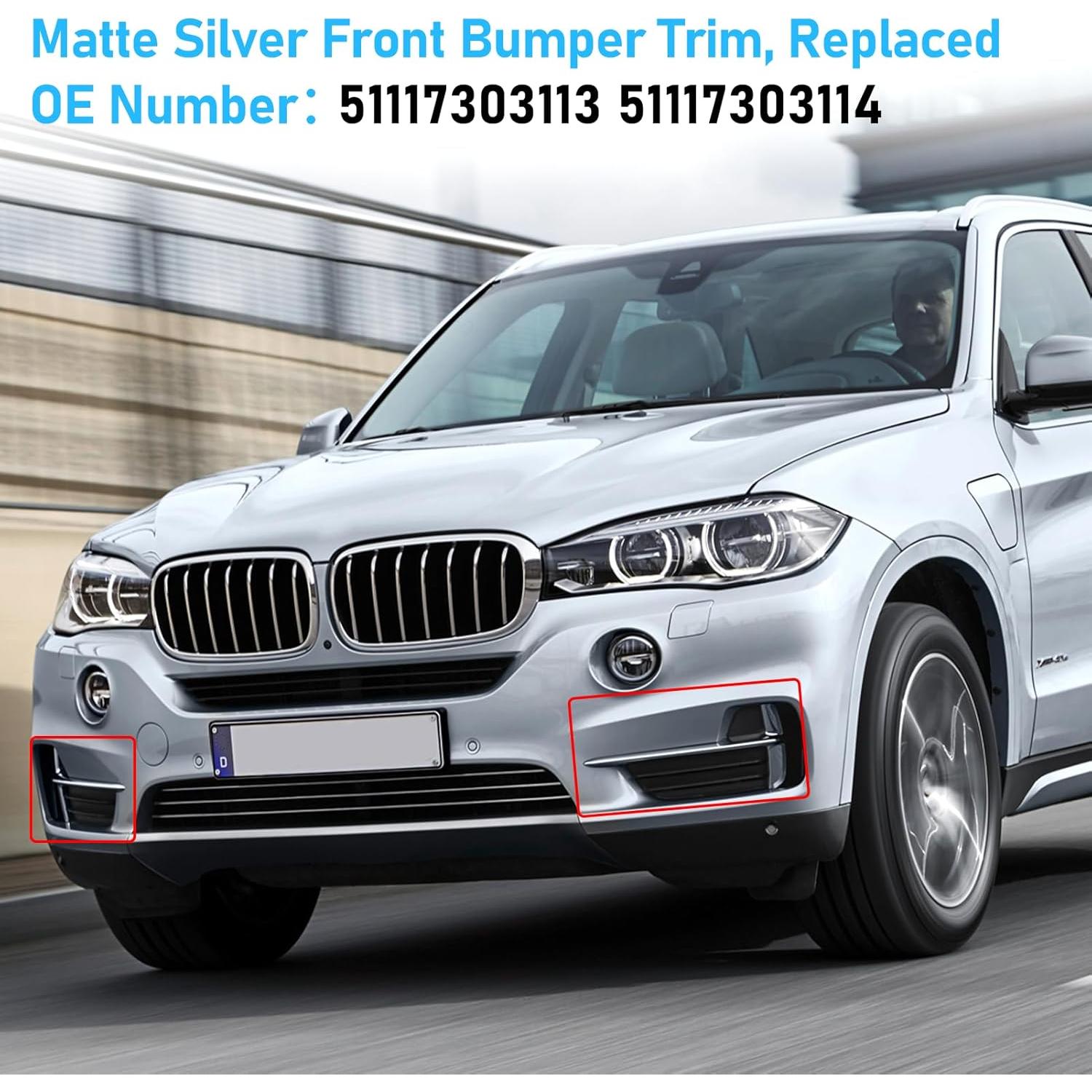 Moldura de Parachoques Frontal TTCR-II para BMW X5 F15 2014-2018