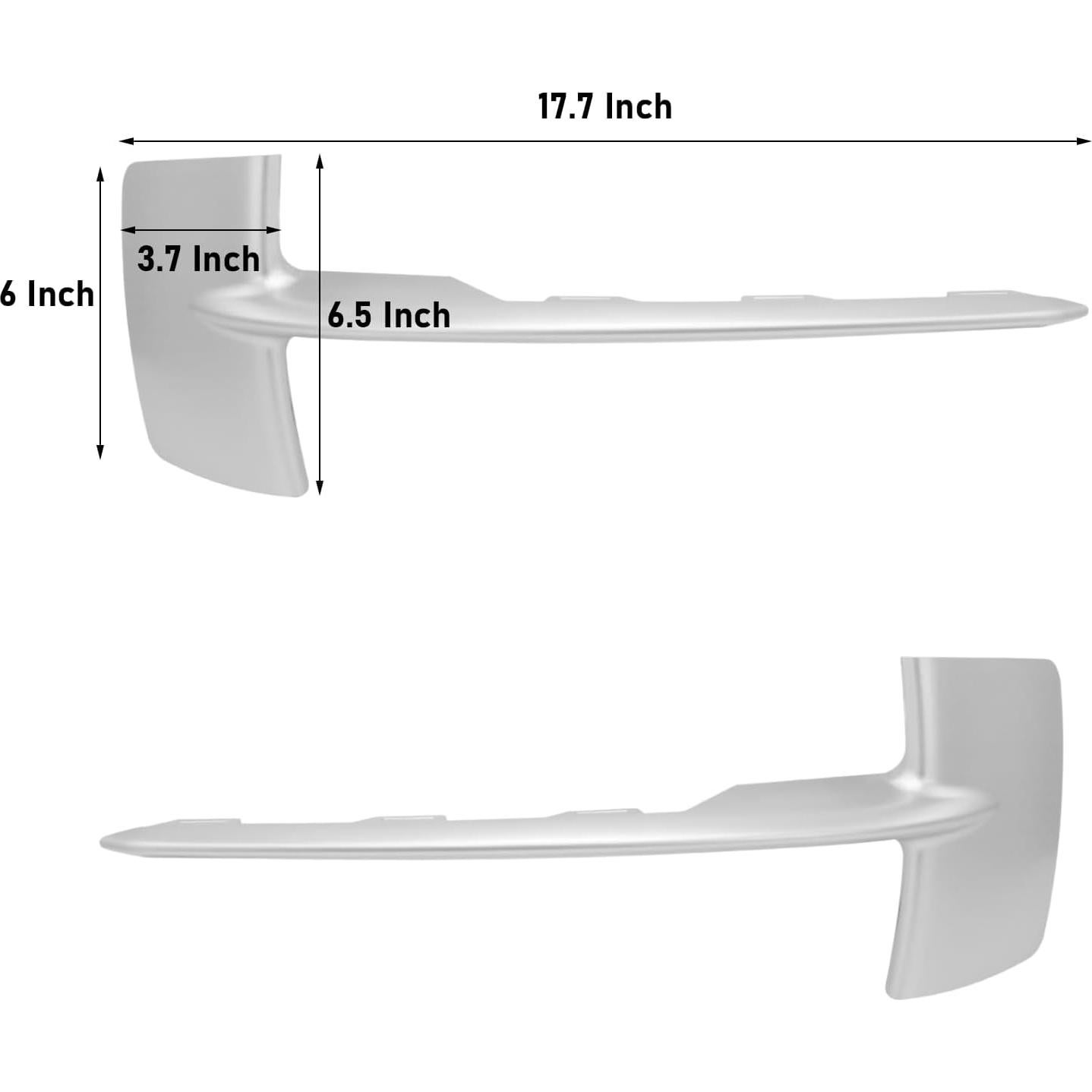 Moldura de Parachoques Frontal TTCR-II para BMW X5 F15 2014-2018