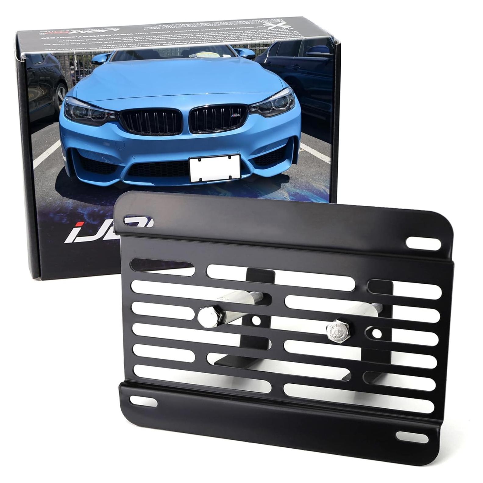 Kit de reubicación de placa iJDMTOY para BMW M2 M3 M4 M5 M6