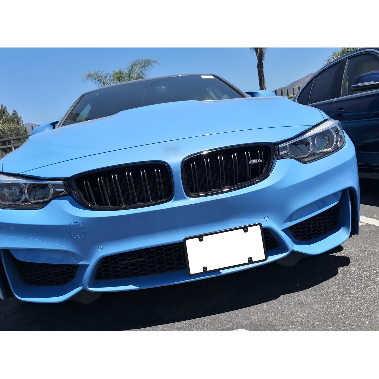Kit de reubicación de placa iJDMTOY para BMW M2 M3 M4 M5 M6