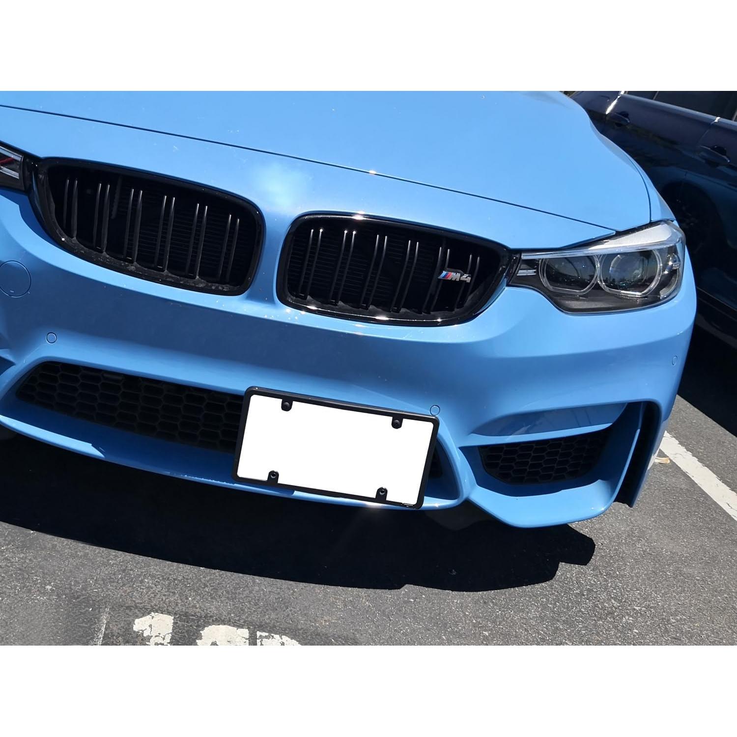Kit de reubicación de placa iJDMTOY para BMW M2 M3 M4 M5 M6