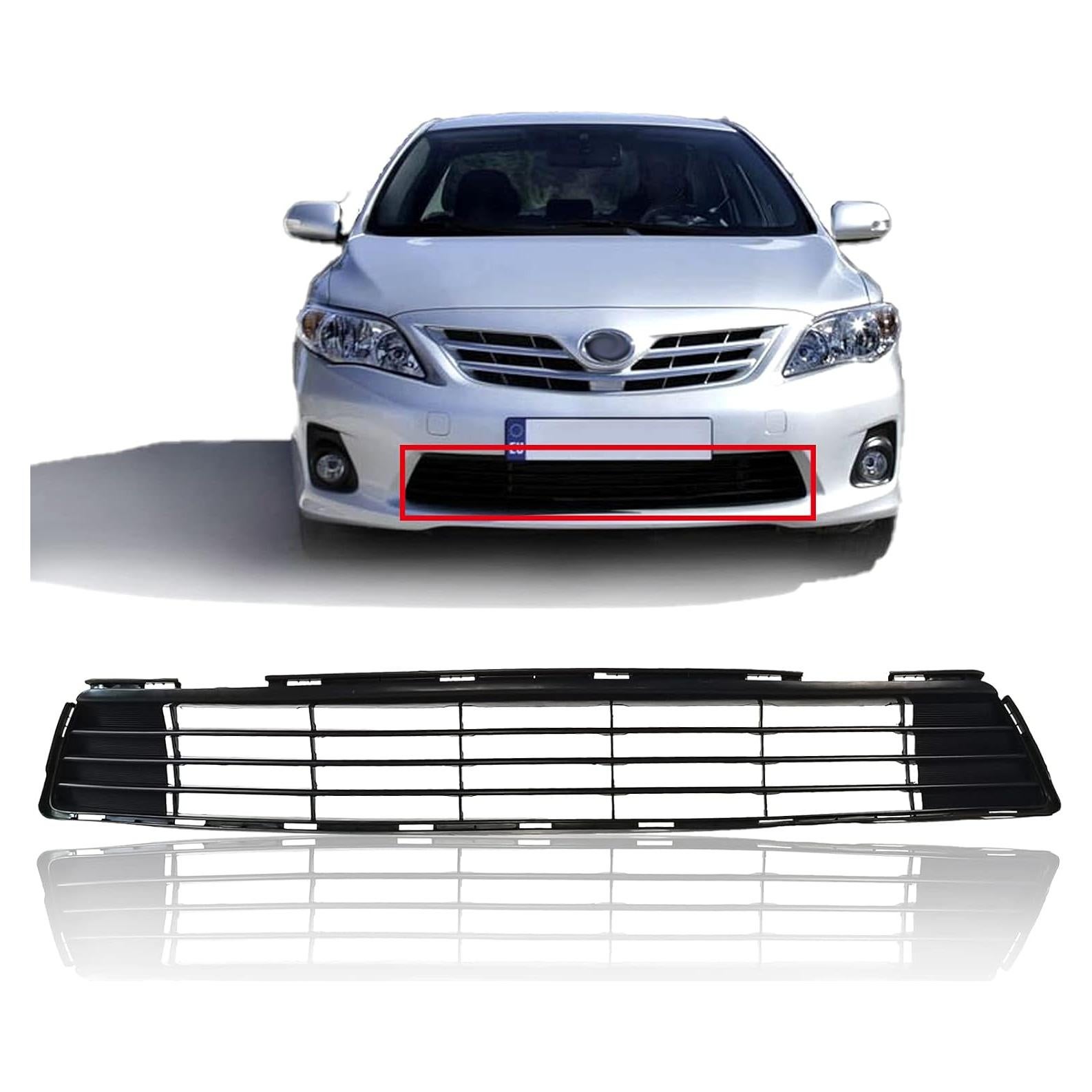 Rejilla Inferior Parachoques Bewild Toyota Corolla 2011-2013