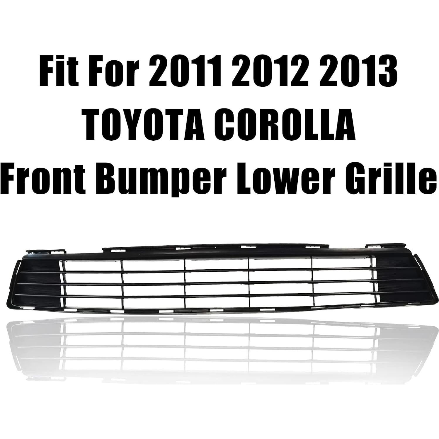 Rejilla Inferior Parachoques Bewild Toyota Corolla 2011-2013