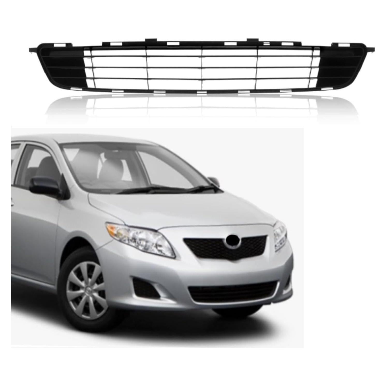 Parrilla Inferior Parachoques Delantero Toyota Corolla 2009-2010